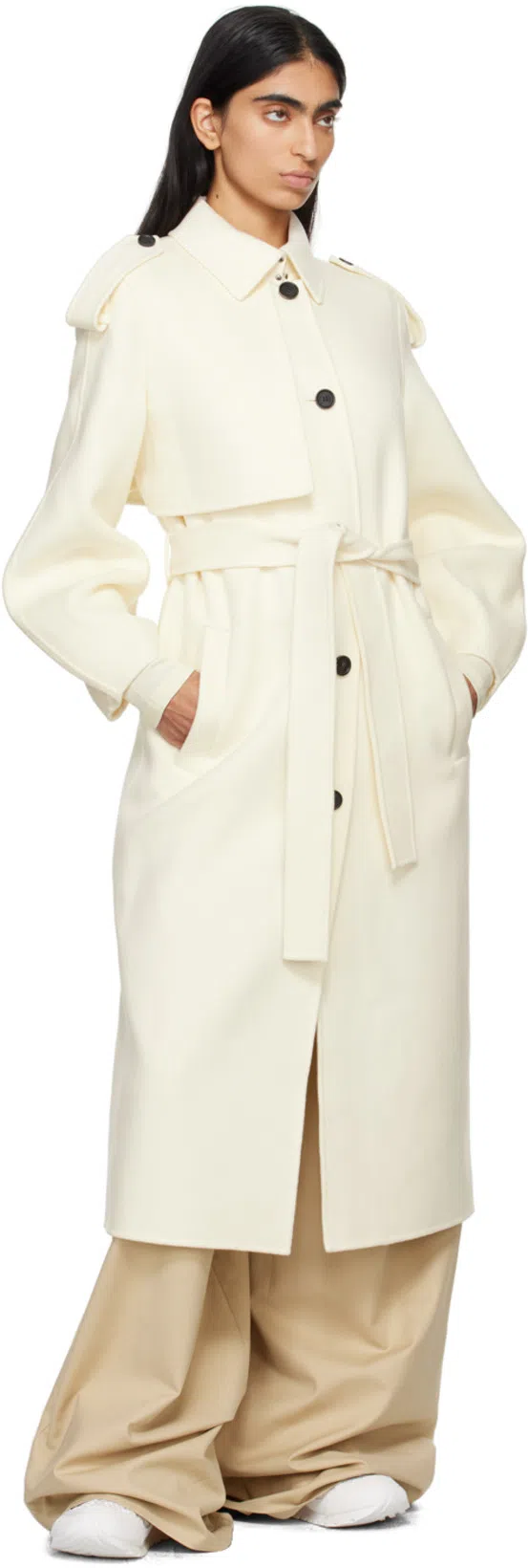 BOTTEGA VENETA Orbit Nylon And Mesh Runner Sneakers In White