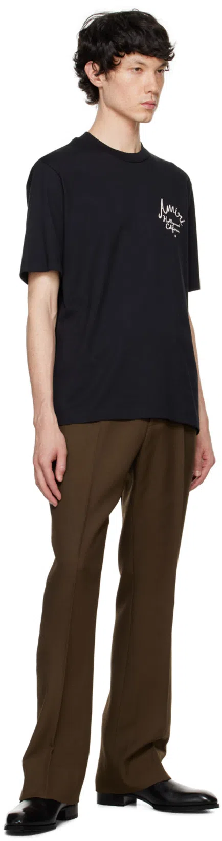 AMIRI Tshirt Con Logo In Black