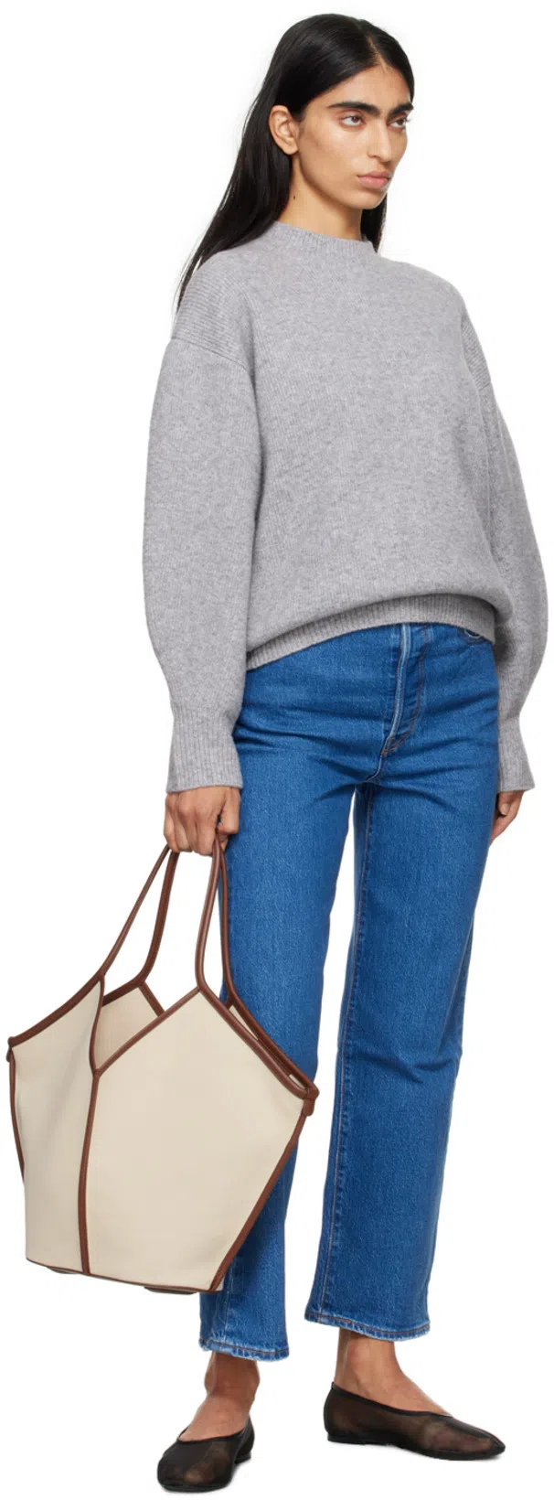 LEVI'S Ribcage High Waist Ankle Straight Leg Jeans In Blue