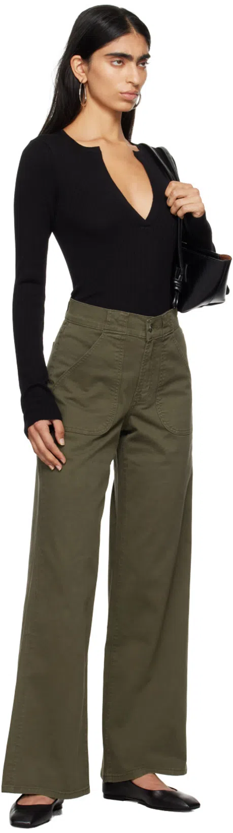 HEREU Fleca Shoulder Bag In Black