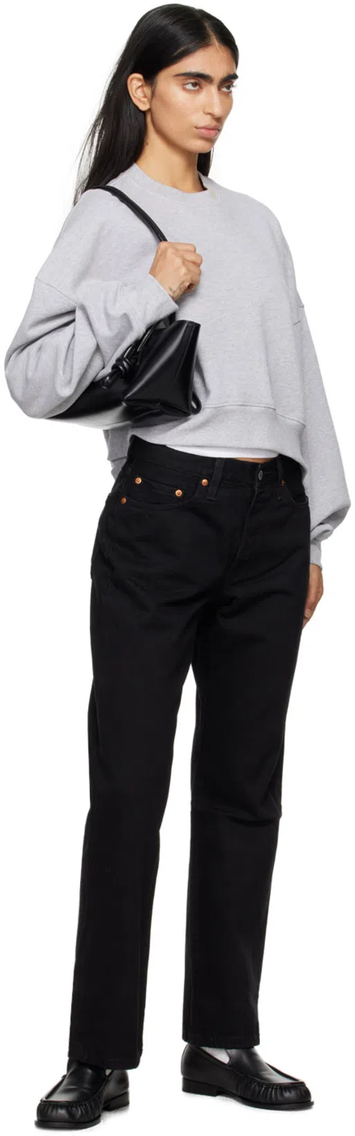 HEREU Fleca Shoulder Bag In Black