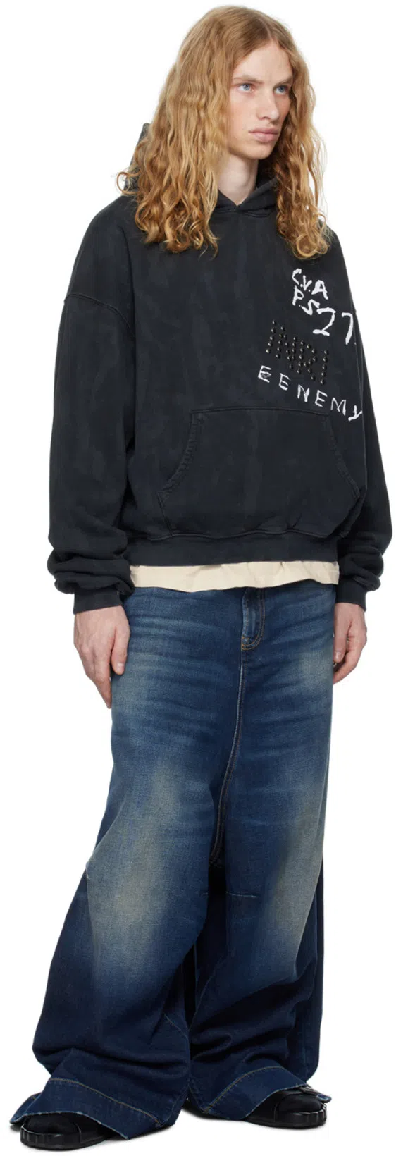 BALENCIAGA Smooth Leather Sunday Slides For A Chic In Black