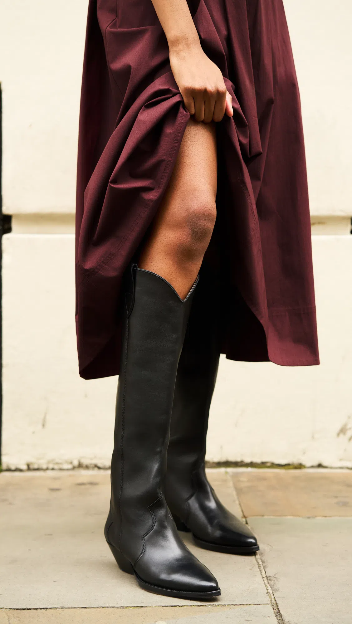 ISABEL MARANT Albini Python Print Silk Midi Dress In Brown