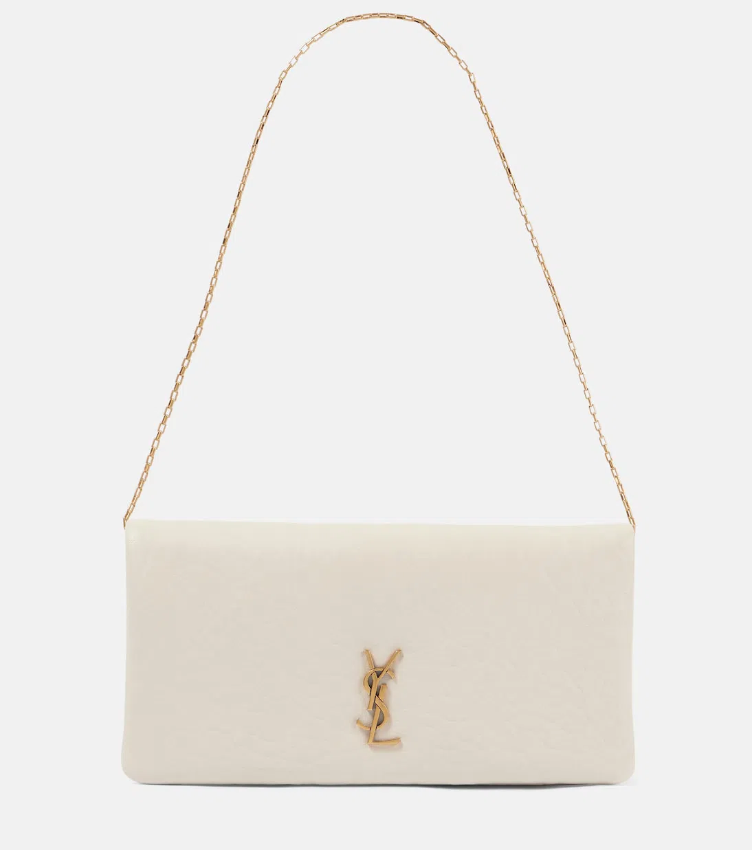 SAINT LAURENT Jersey Midi Dress In Brown