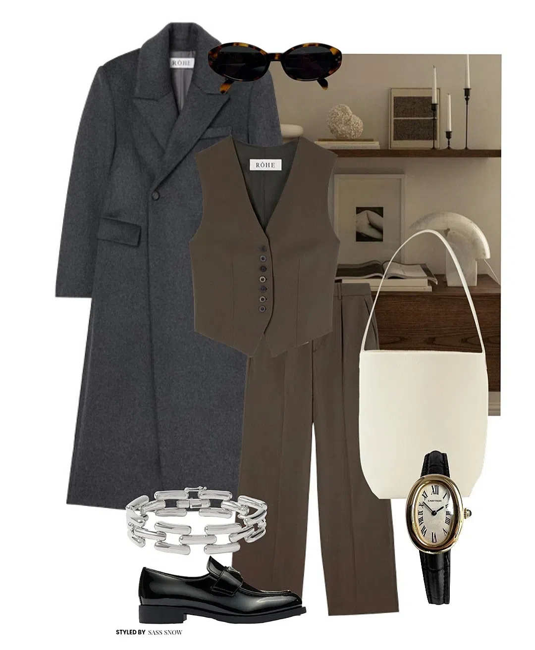 PRADA Triangle Logo Chocolate Brushed Leather Loafers In Black