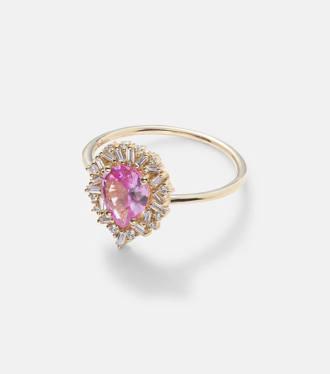 VICTORIA BECKHAM Womens Gathered Draped-sleeve Satin Maxi Dress Rose In Red