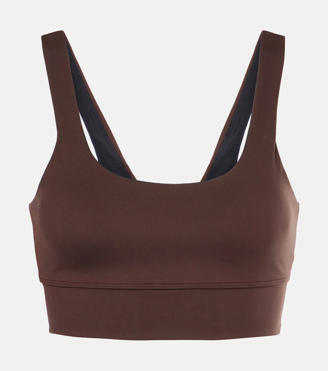 VARLEY Freesoft Cori Stretch-jersey Bra Top In Brown