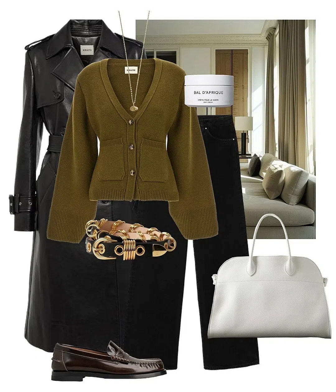 KHAITE Womens Barley Scarlet V-neck Cashmere Cardigan In Neutral