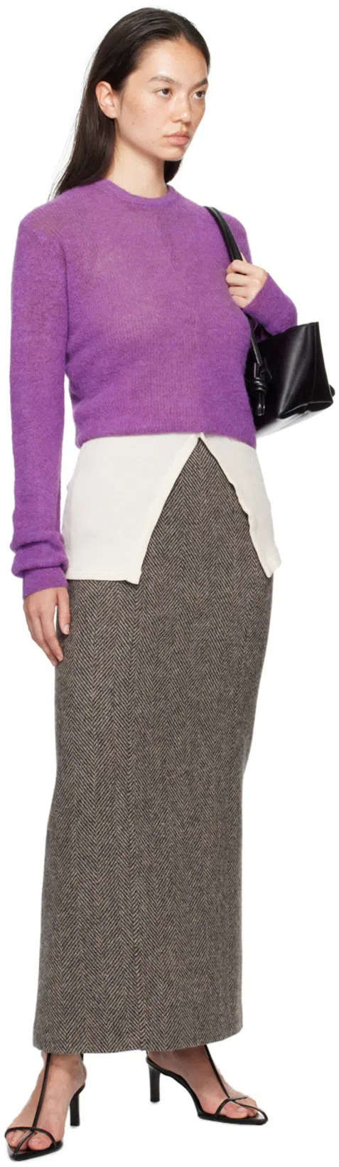 HEREU Fleca Shoulder Bag In Black