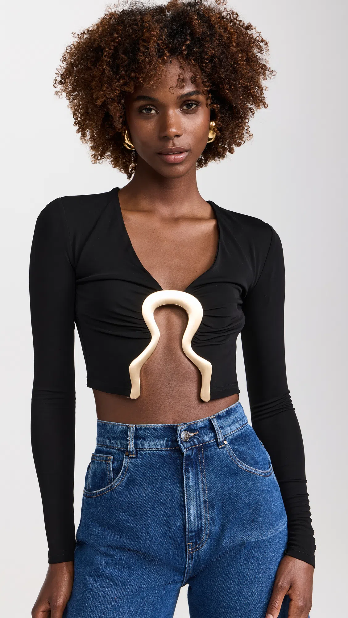 AGOLDE Valen Straight Leg Jeans With Faded Wash In Blue