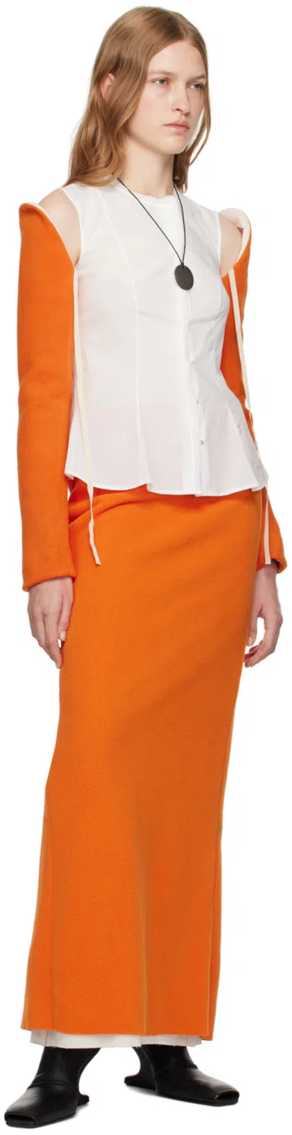 SOPHIE BUHAI Black & Silver Medium Full Moon Pendant Necklace In Sterling Silver