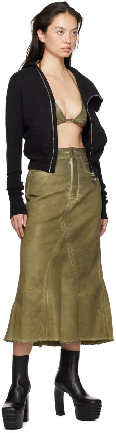 RICK OWENS DRKSHDW Concordians Mountain Sweat In Black