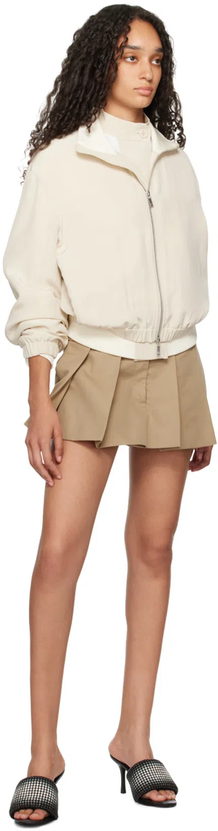 ALEXANDER WANG Heiress 85mm Mule Sandal In Crystal Mesh In Black