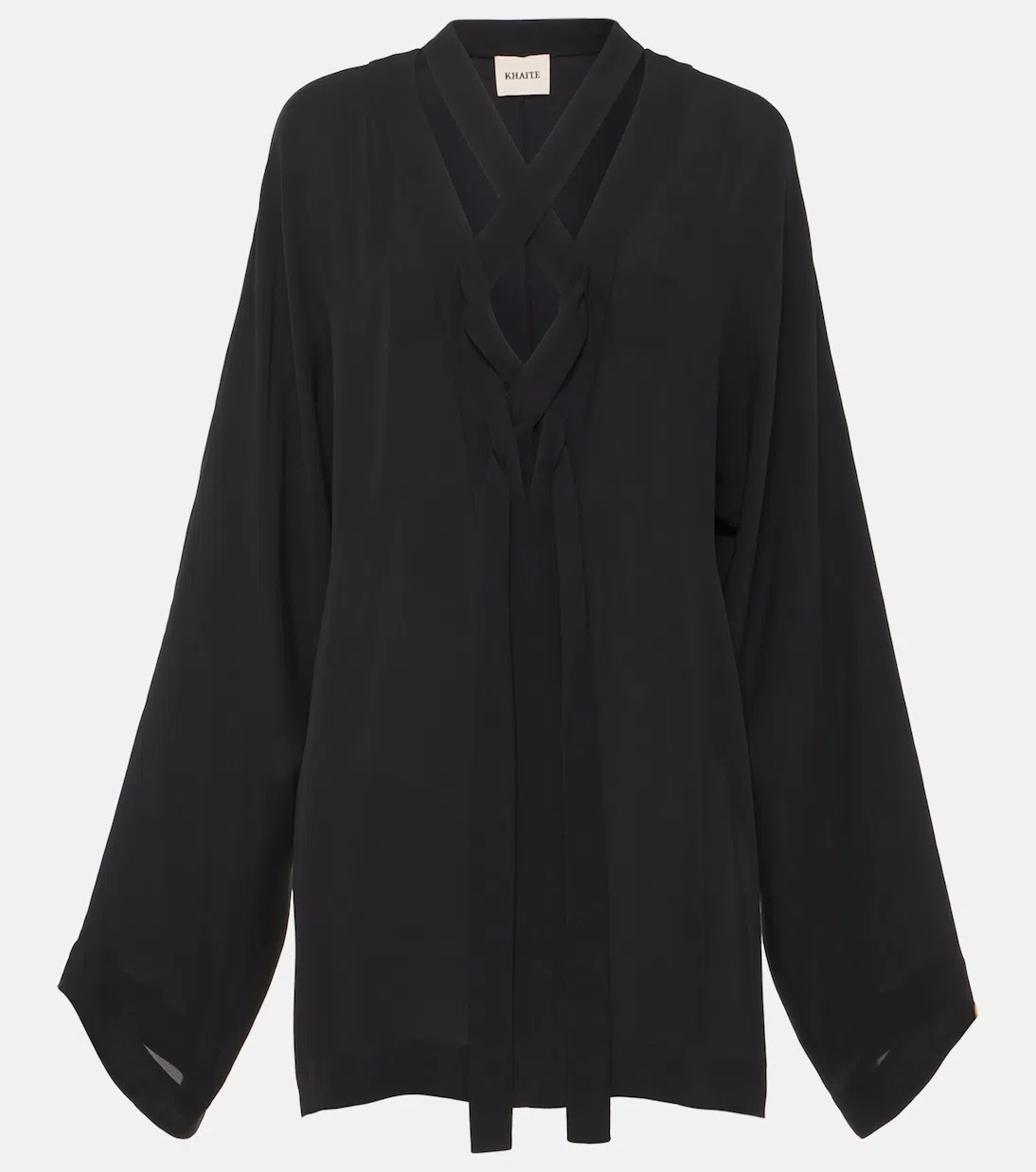 KHAITE Olivia Medium 18k Gold-plated Earrings