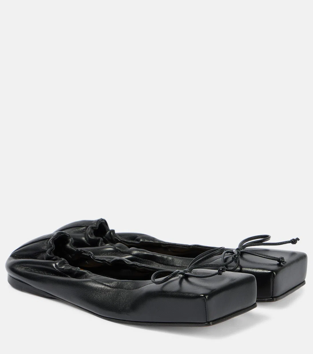 JACQUEMUS Les Ballerines Ballet Ballerinas In Black