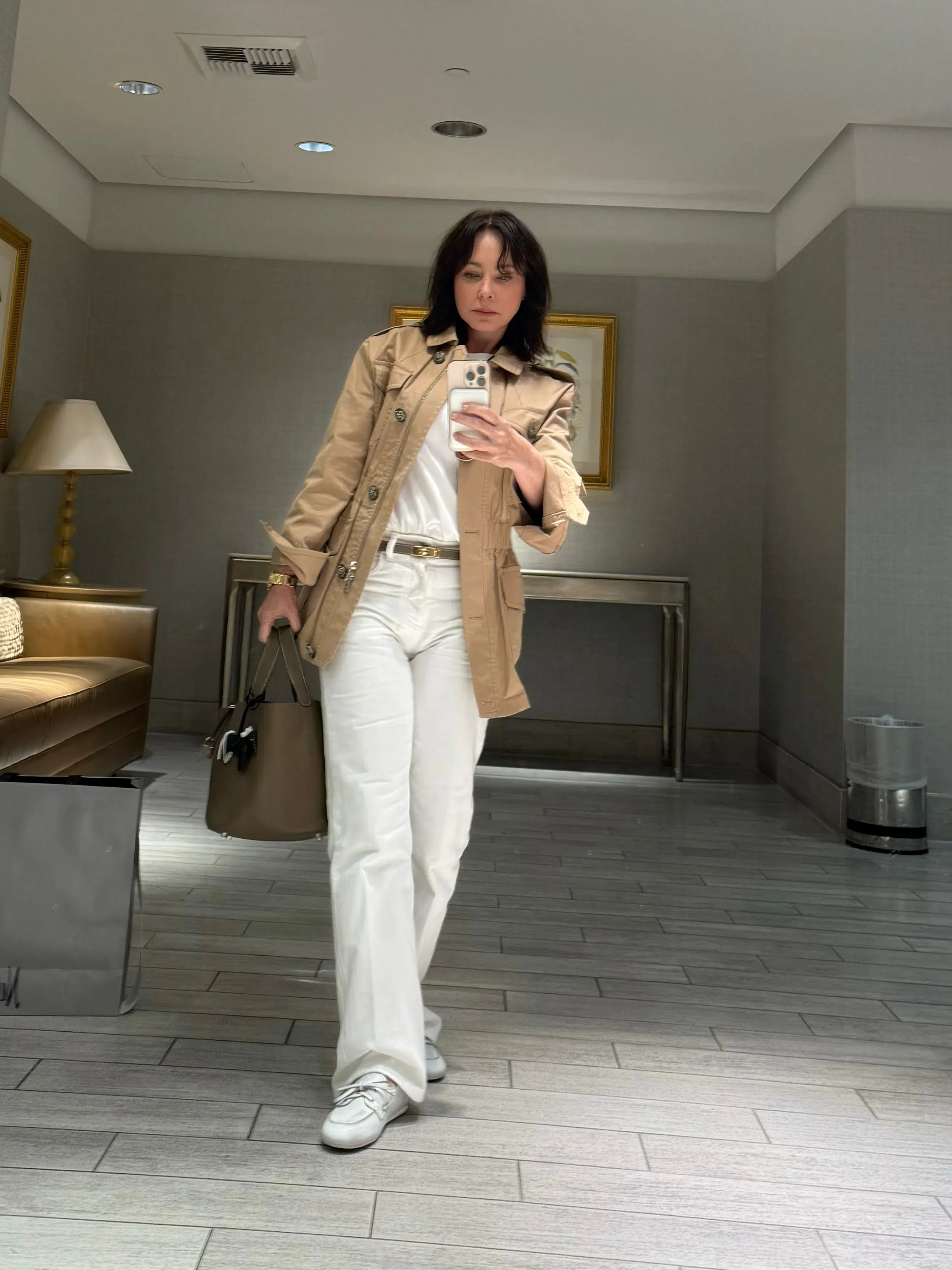 THE ROW Calibi Brushed Cotton Silk Jersey T-shirt In Bright White