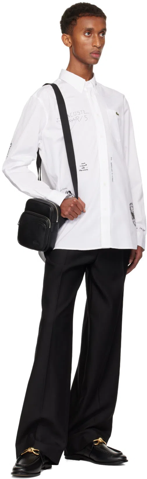 BOTTEGA VENETA Astaire Crinkled Leather Loafers In Black