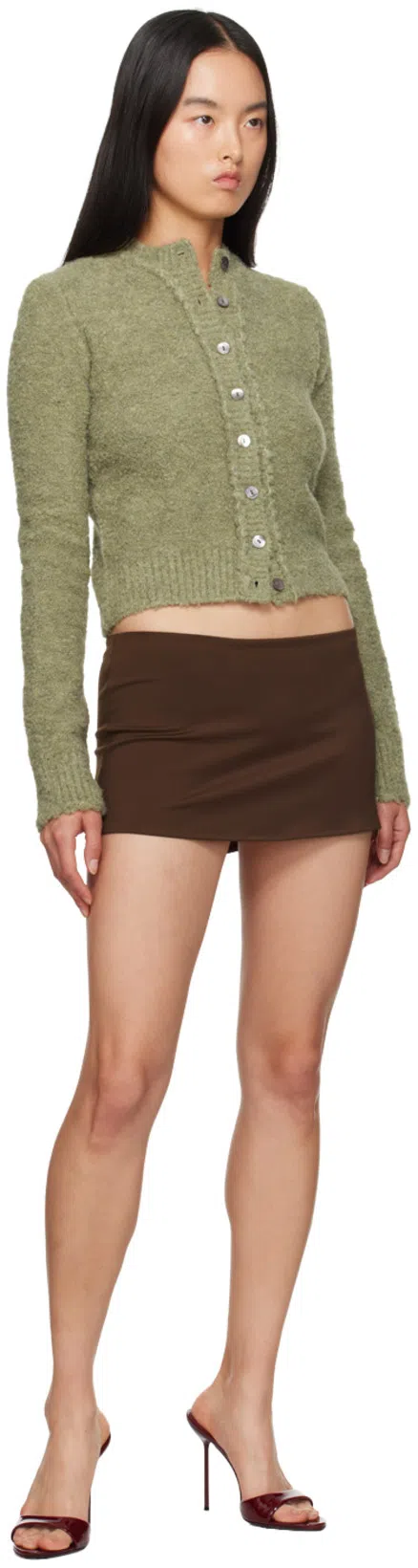 PARIS TEXAS Brown Lidia Mules In Animal Print