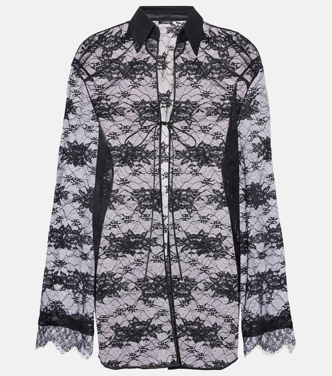 ATTICO 105mm Cheope Patent Leather Pumps In Black