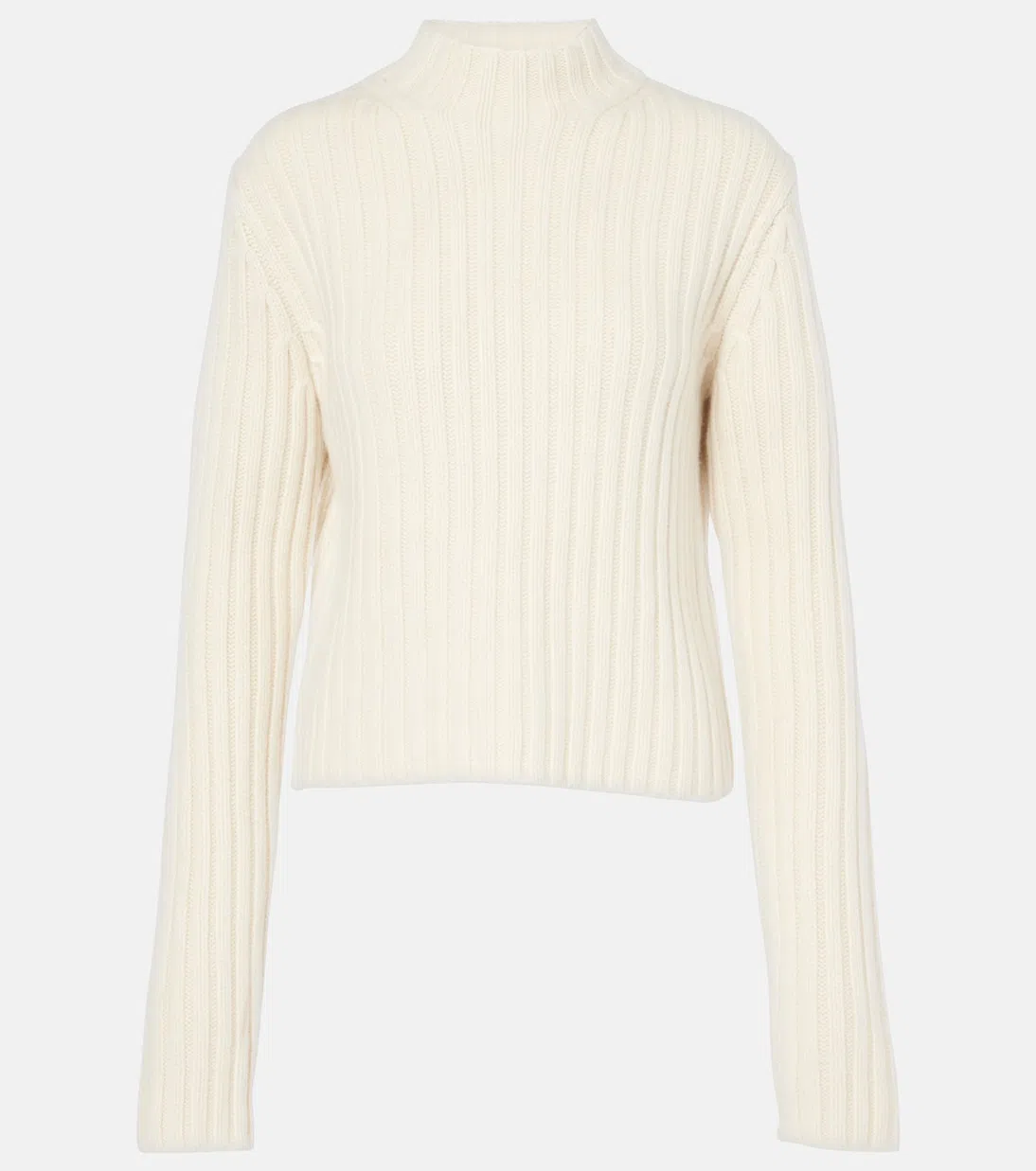 TOTÊME Minimalist Croc-embossed Patent Leather Ballerina Flats In Neutral