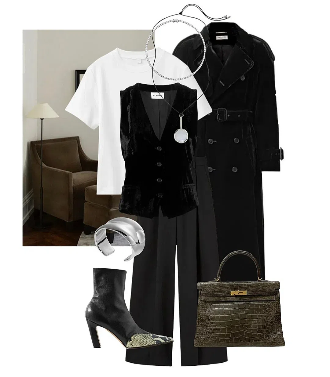 KHAITE The Emmylou Cotton T-shirt In White