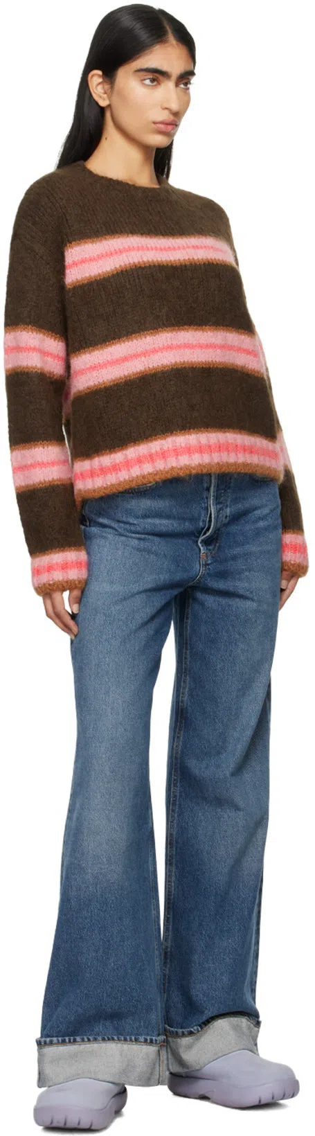 AGOLDE Fran Jeans In Blue