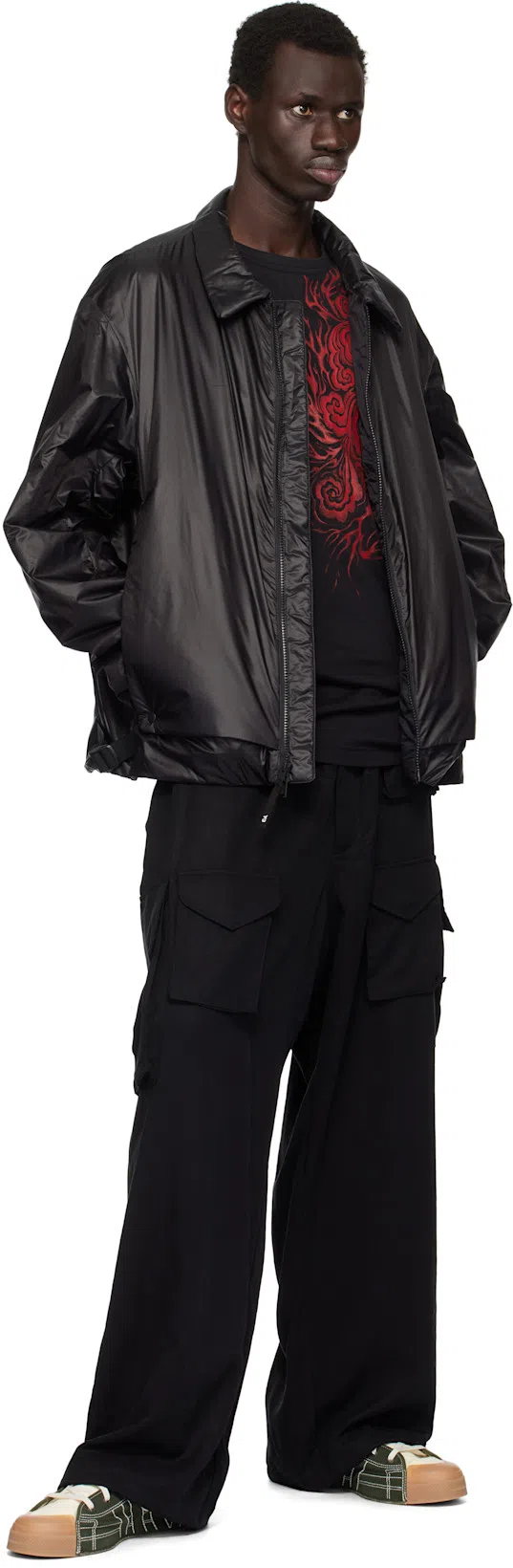 Y-3 Logo-patch Lace-up Sneakers In Multi