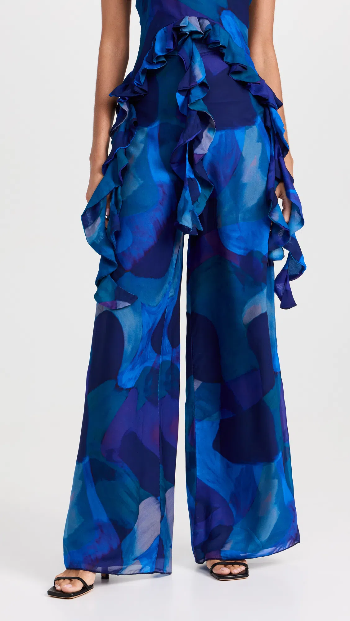 CITIZEN OF HUMANITY Blue Annina High Rise Wide Leg 33 Jeans