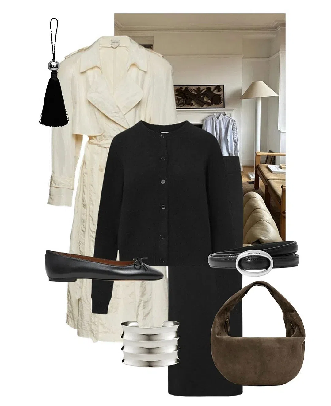 AEYDE Aeydē "uma" Ballerina In Black