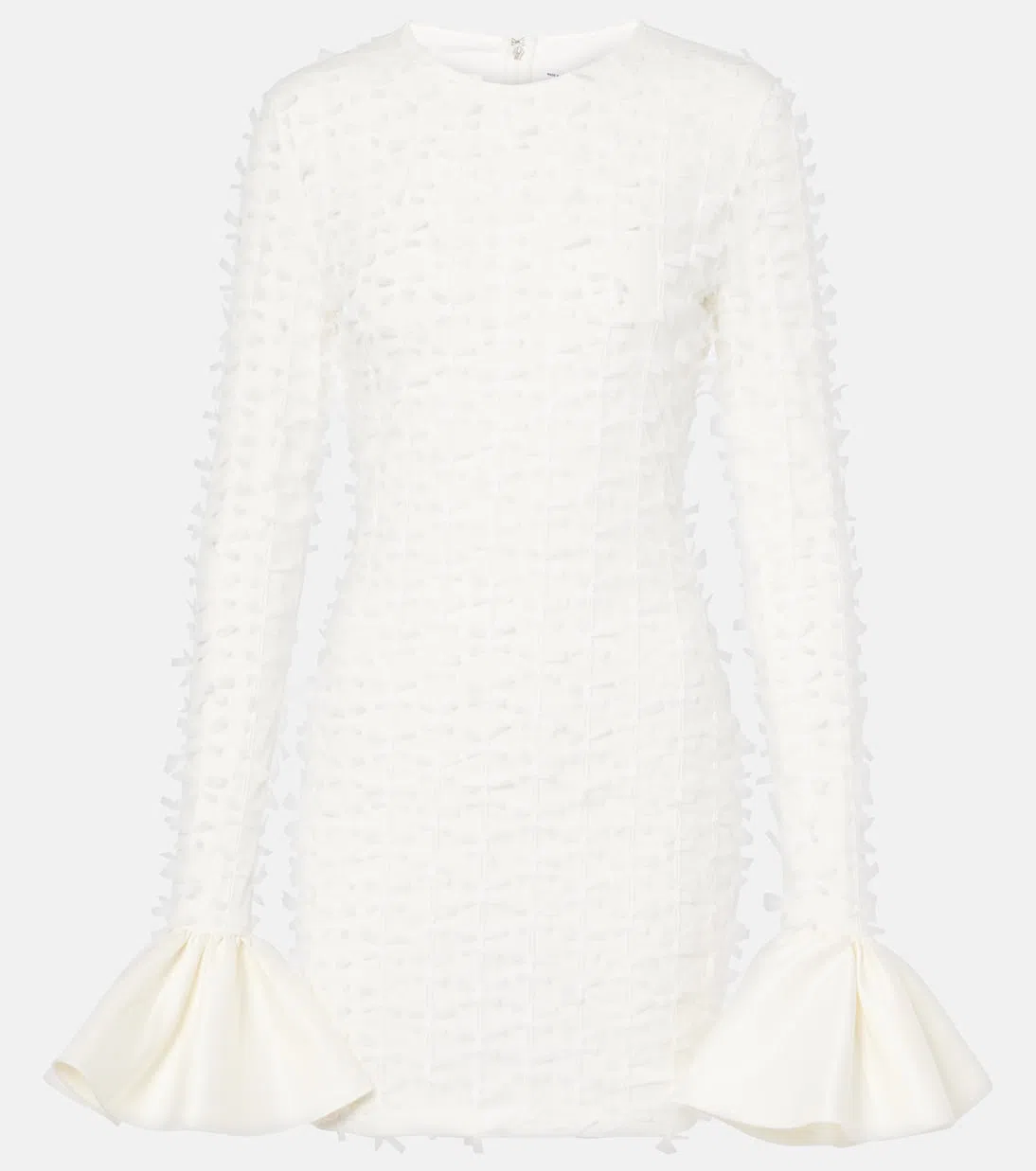 FERRAGAMO Double Pearl Gancini Pendant Earrings In Grey