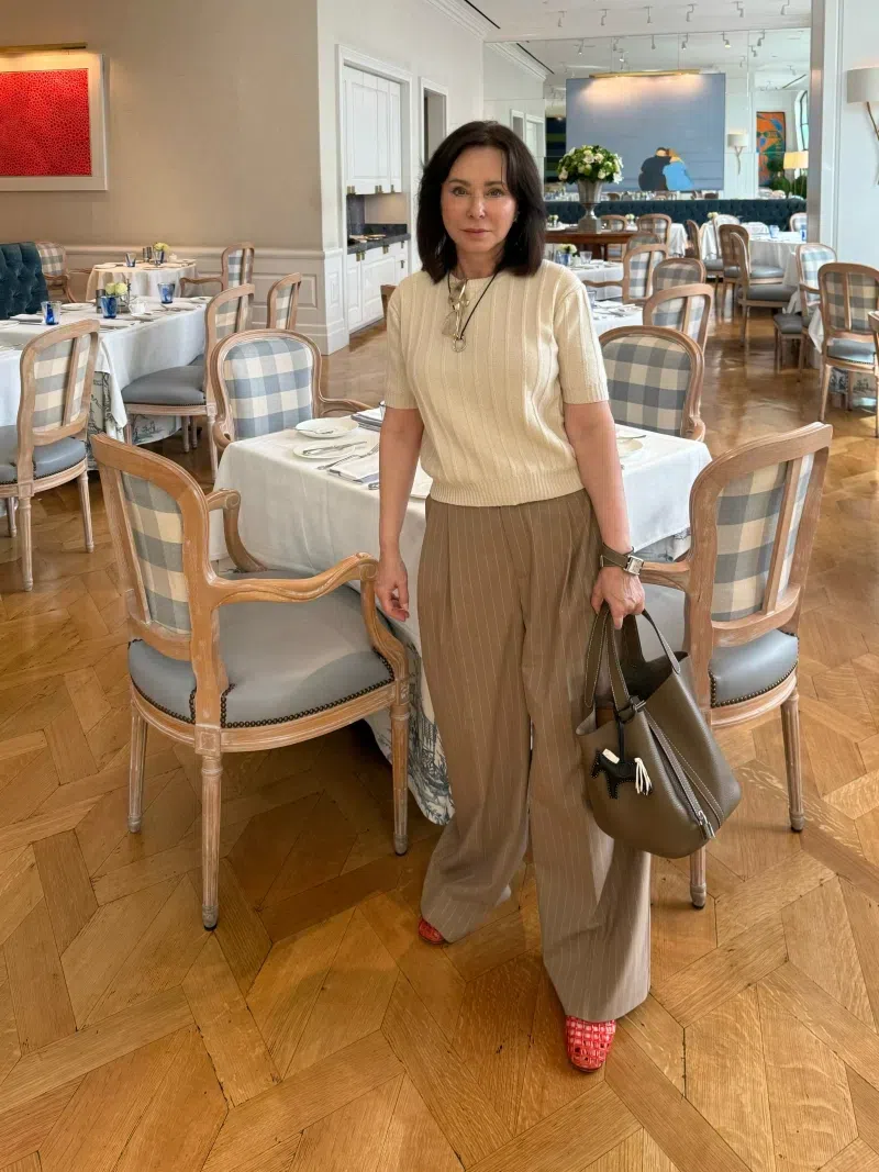 GIANVITO ROSSI Carla Ballet Flats In Red