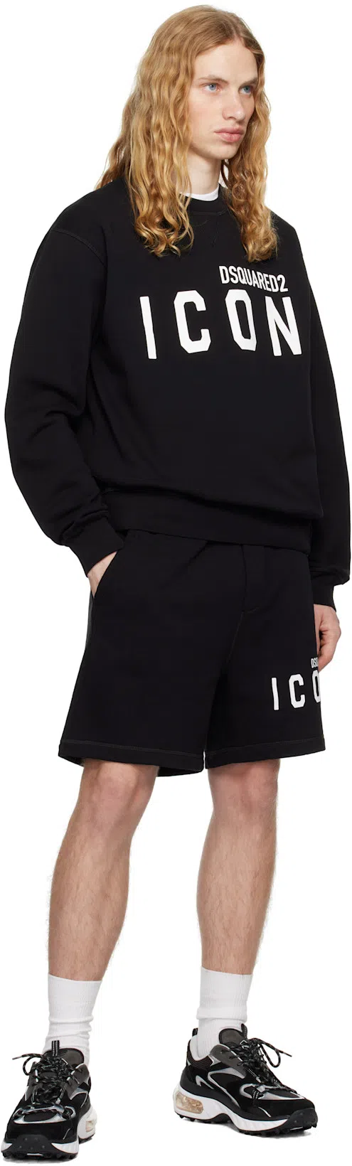 DSQUARED2 Shorts In Black