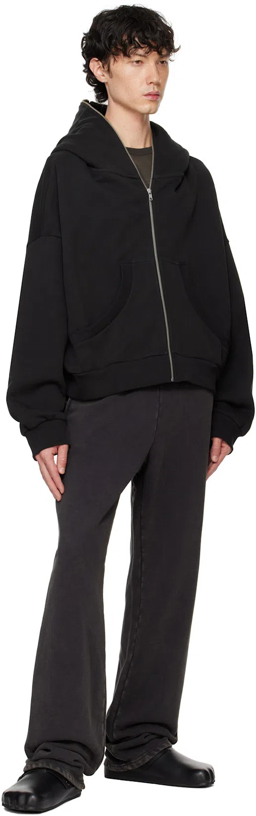 RICK OWENS Gray Porterville Basic Tank Top In 78 Drkdust