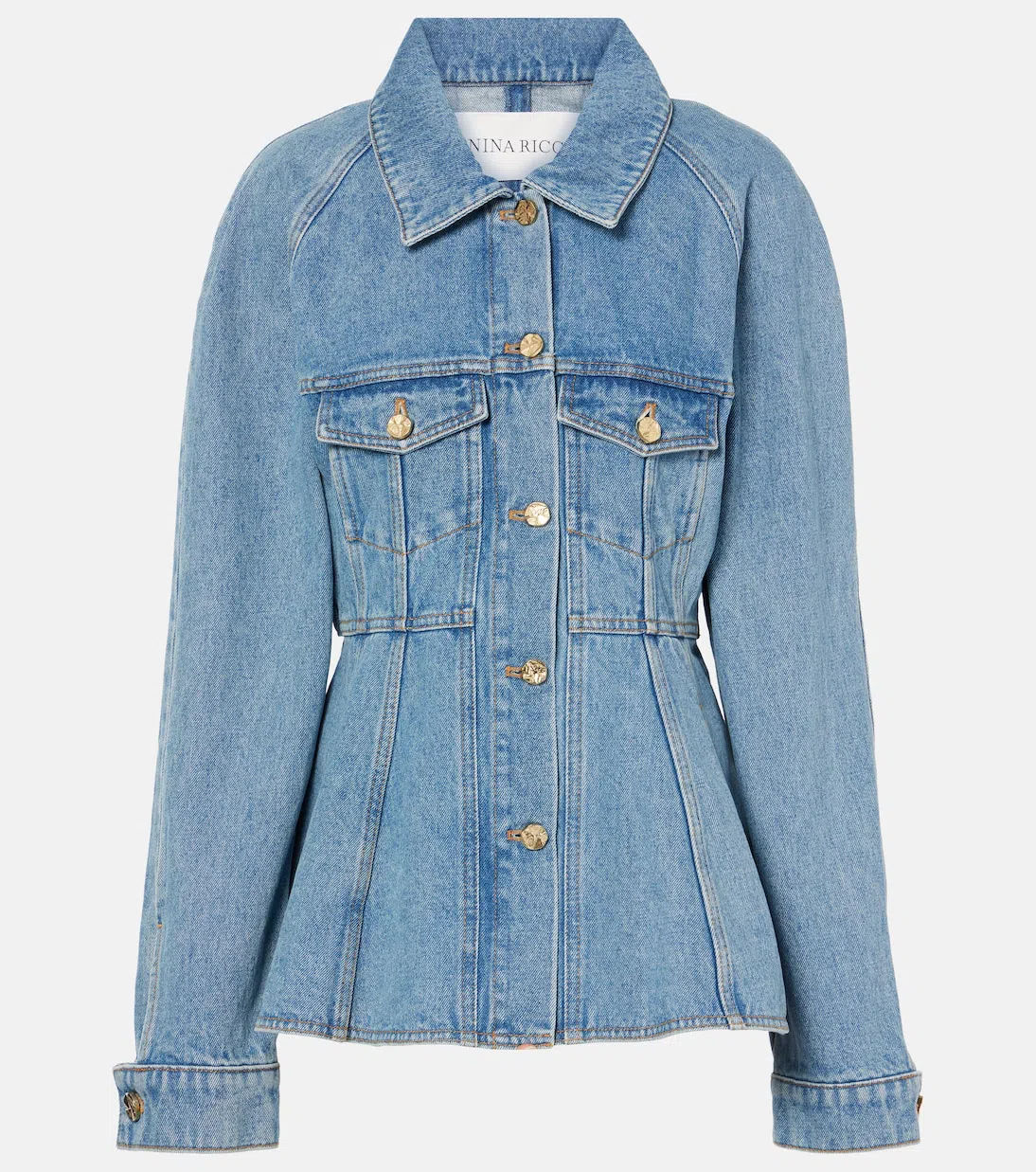 ISABEL MARANT Dome Earrings In Gold