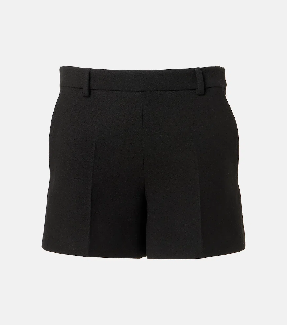 GUCCI Wool And Silk Gabardine Shorts In Black