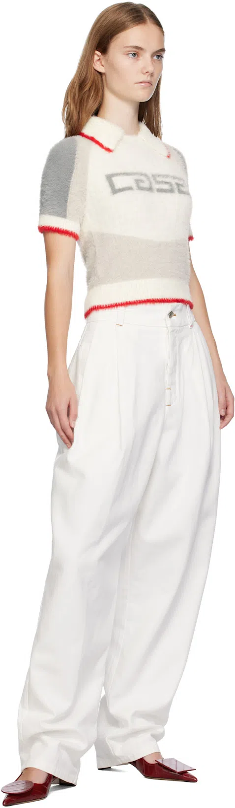 JACQUEMUS Les Slingbacks Duelo B In Red