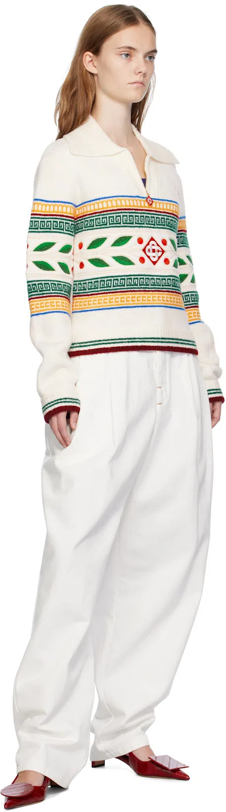 JACQUEMUS Les Slingbacks Duelo B In Red