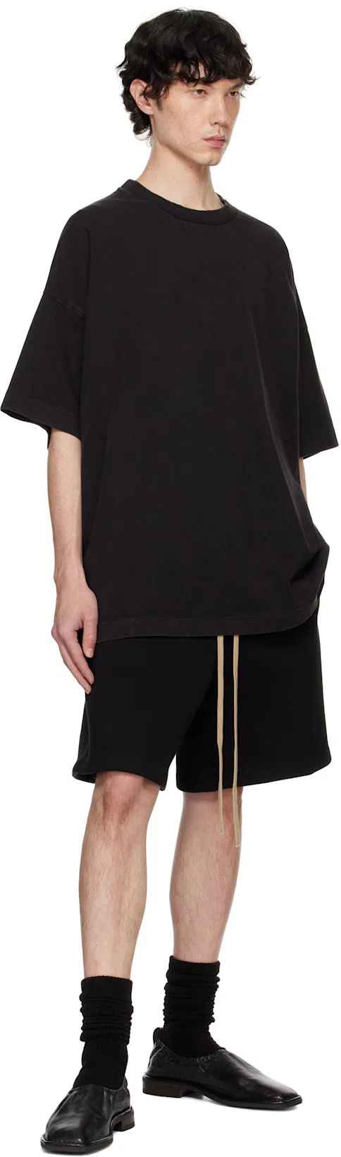 FEAR OF GOD Sporty Jersey Sweatpants For Men In Black