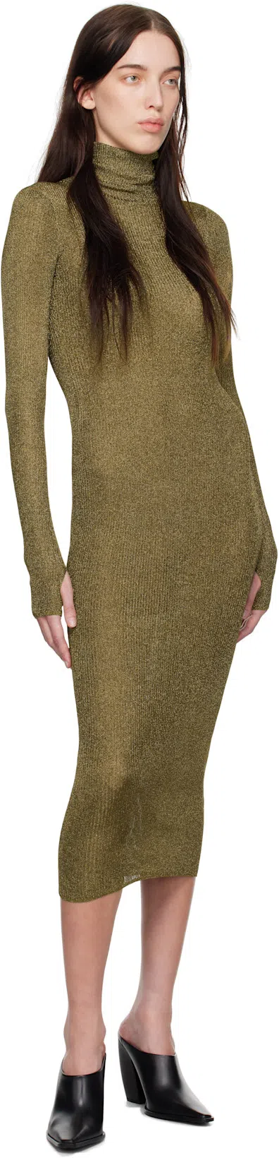 BOTTEGA VENETA Leather Tex Mules With Covered Heel 10cm In Black