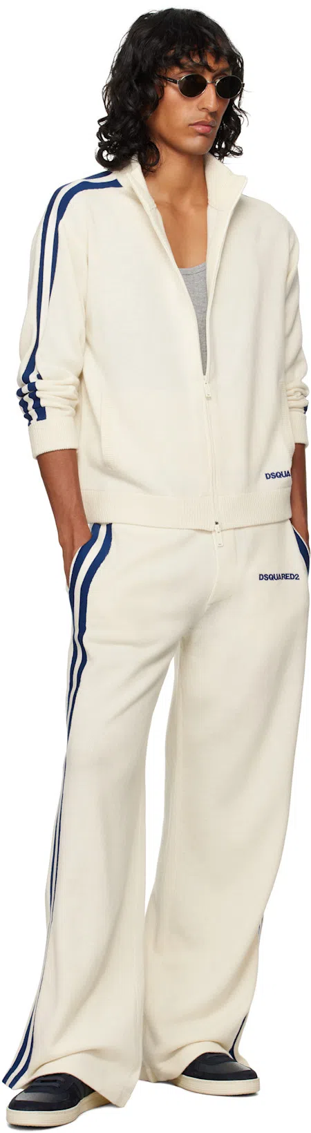 TOM FORD Round Head Lacing Low-cut Casual Sneakers In Black