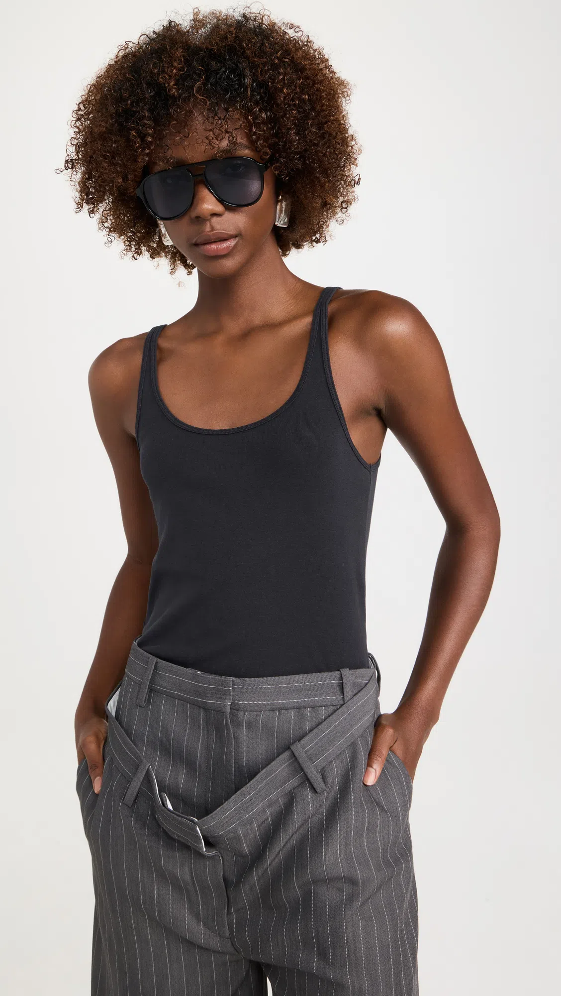 COACH New York Black Leather Winley Ballerinas