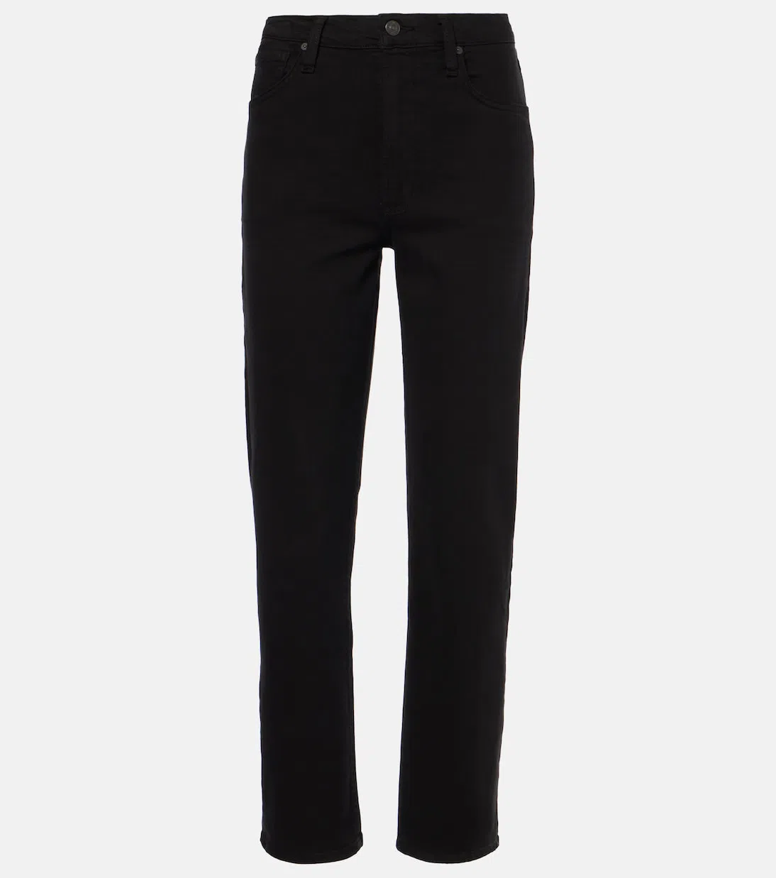 SAINT LAURENT Voltaire In Box Curved-handle Leather Shoulder Bag In Blue