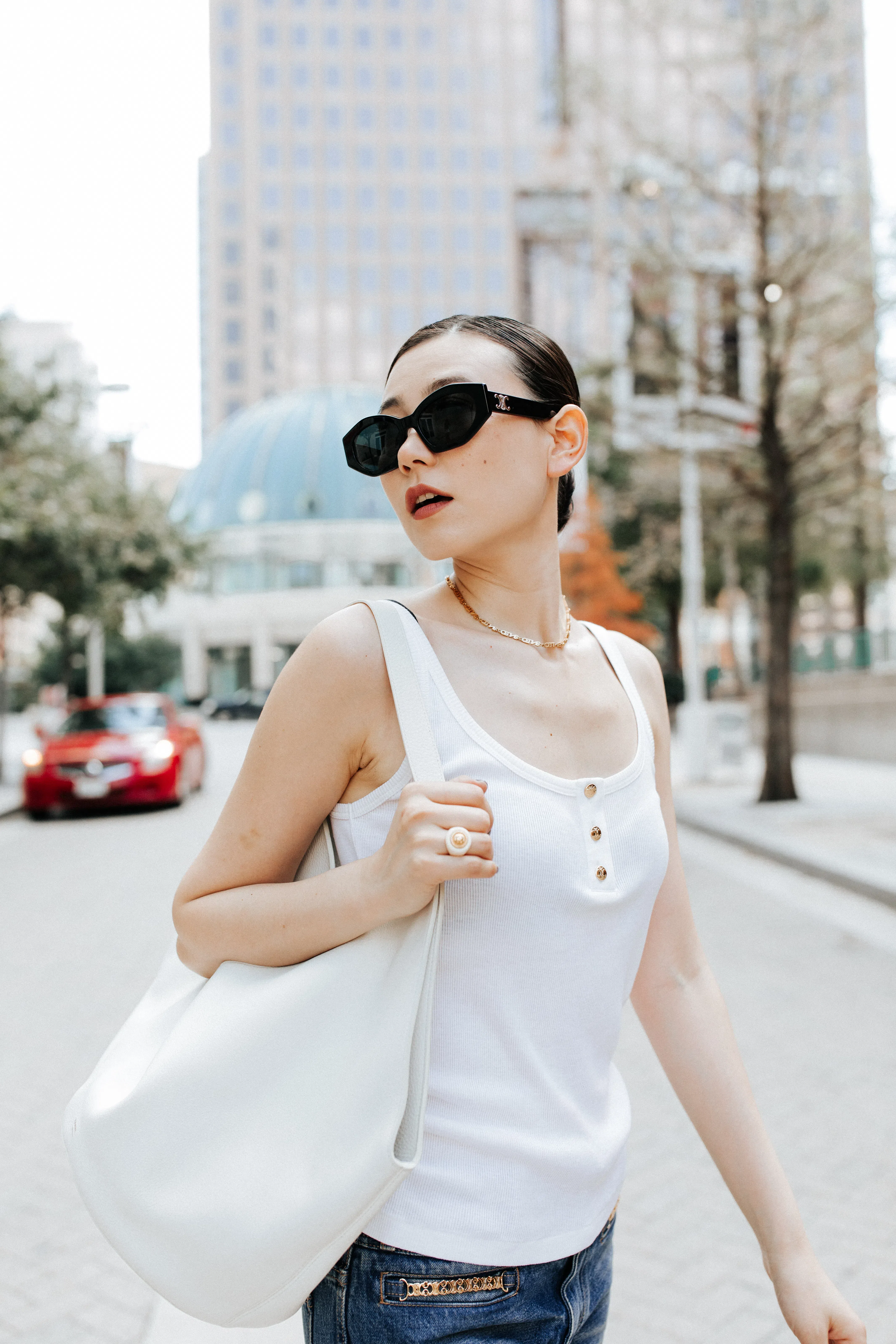 CELINE Gladiator Sandals In Brown