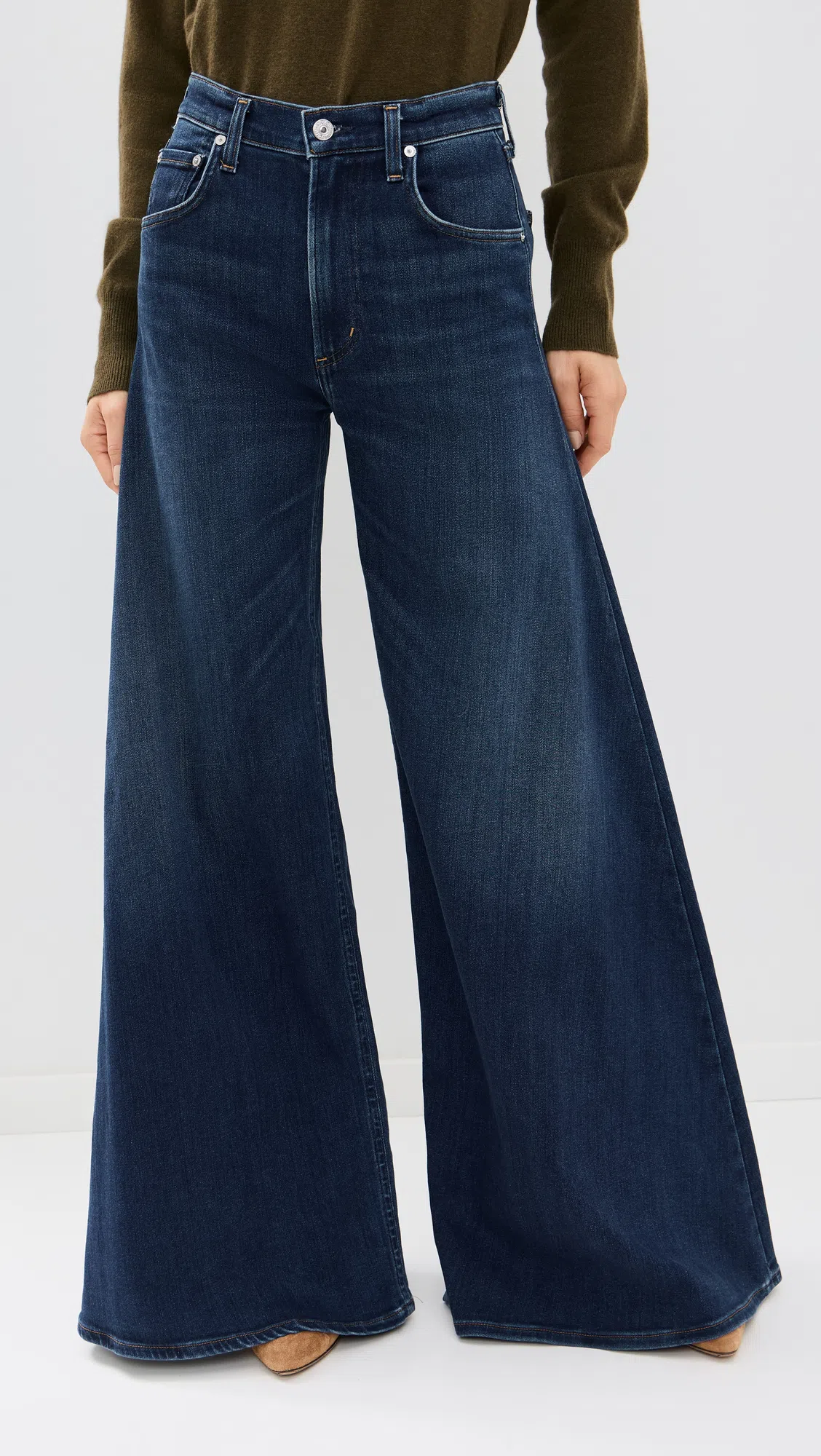 CITIZEN OF HUMANITY Citizens Of Humanity Paloma High Waist Baggy Jeans In Gamut