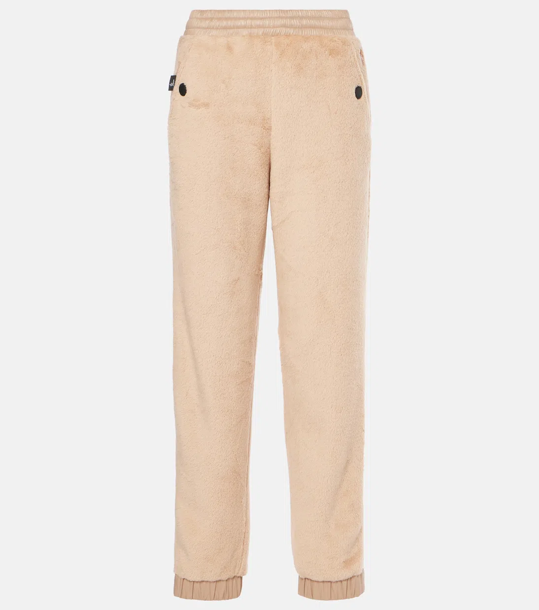 MONCLER Gigi Embellished Leather Chelsea Boots In Black