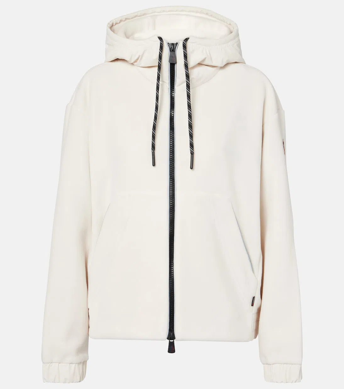 MONCLER Gigi Embellished Leather Chelsea Boots In Black