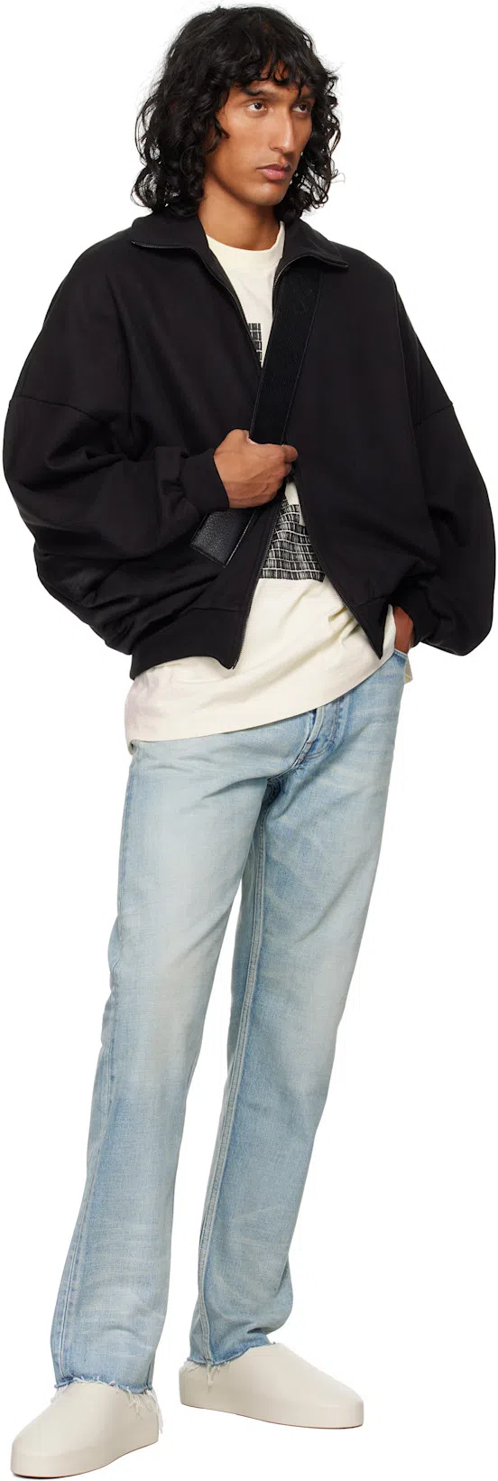 FEAR OF GOD Runner Rubber Slippers In Neutrals