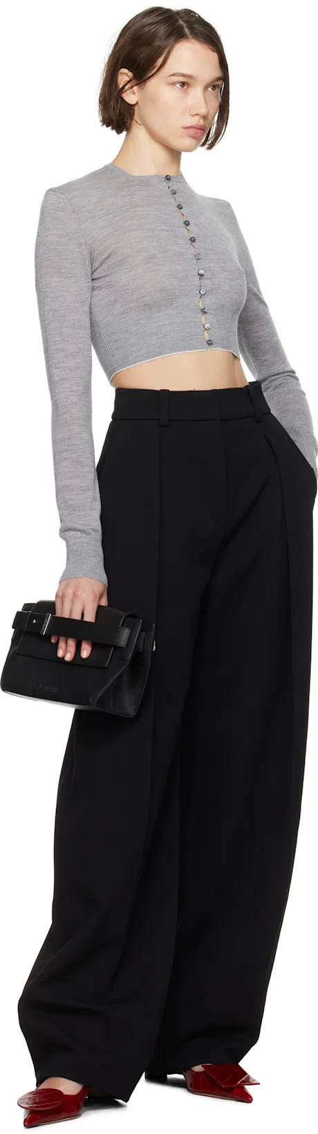 JACQUEMUS Les Slingbacks Duelo B In Red