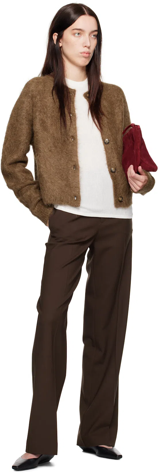 PROENZA SCHOULER Slingback Leather Pumps In Black