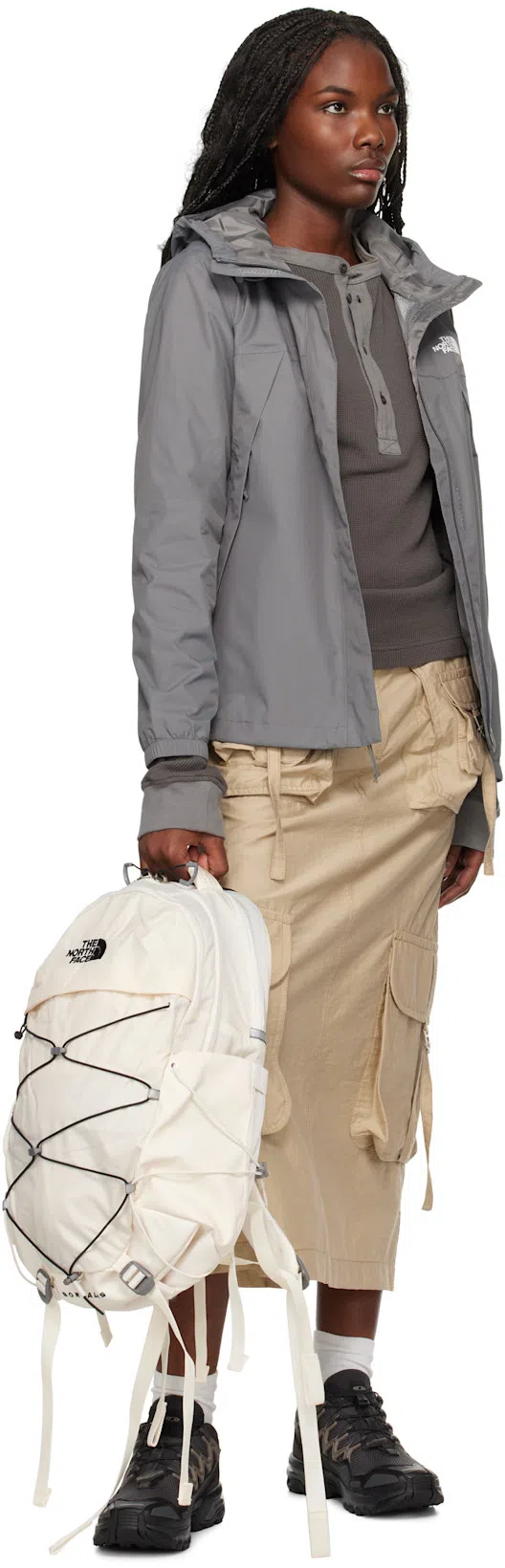 ACNE STUDIOS Multipocket Long Skirt Skirts Beige In Neutral